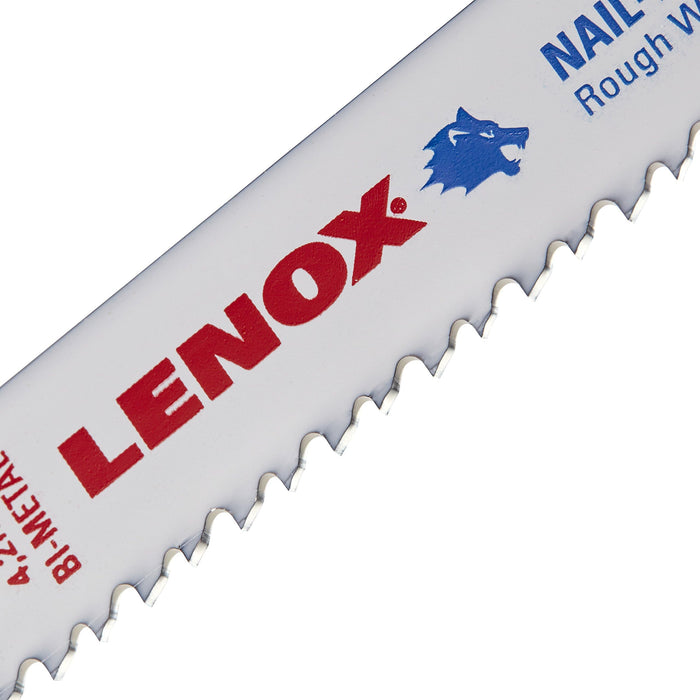 LENOX RECIPRO SAW BLADE WOOD - 1 PK