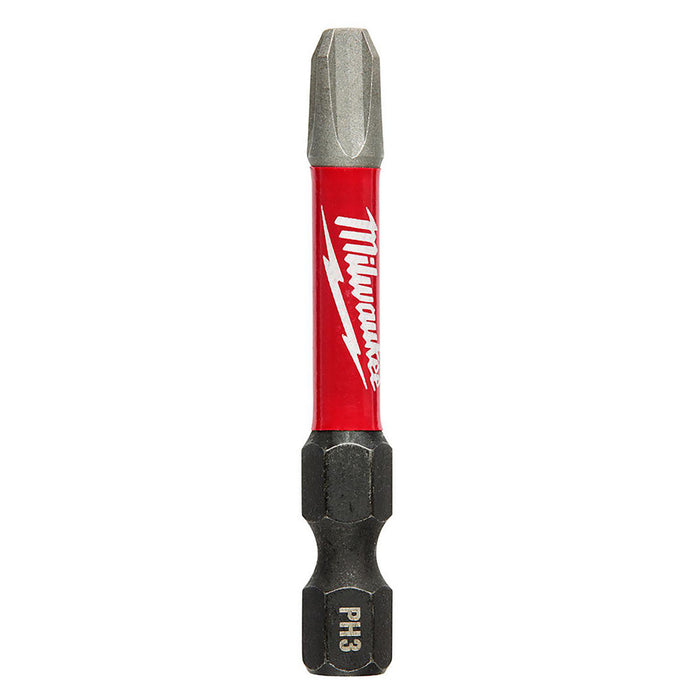 Milwaukee Shockwave Phillips #3 X 2 in. L Screwdriver Bit