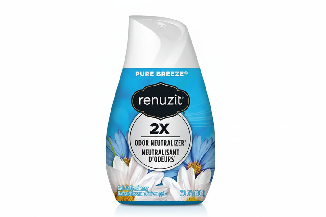 7oz Renuzit Pure Breeze Scent Adustable Solid Air Freshener