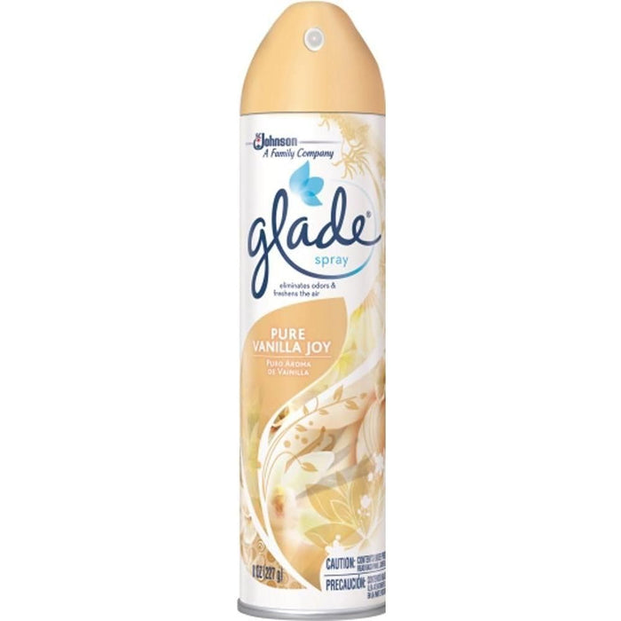 8oz Glade Vanilla Air Freshener Spray