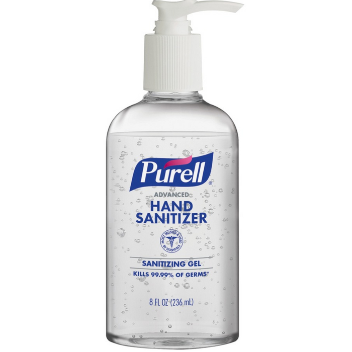 8oz Purell Advanced Hand Sanitizer Gel