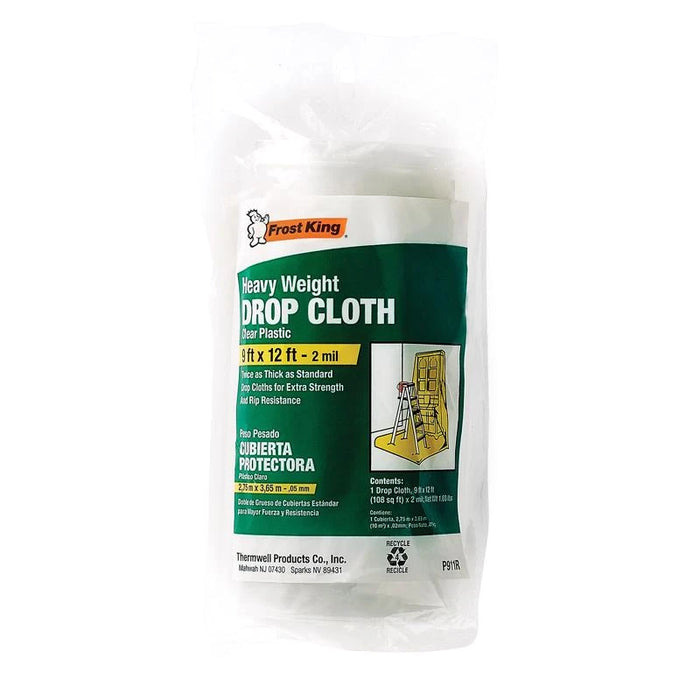9 X 12 PLASTIC DROP CLOTH