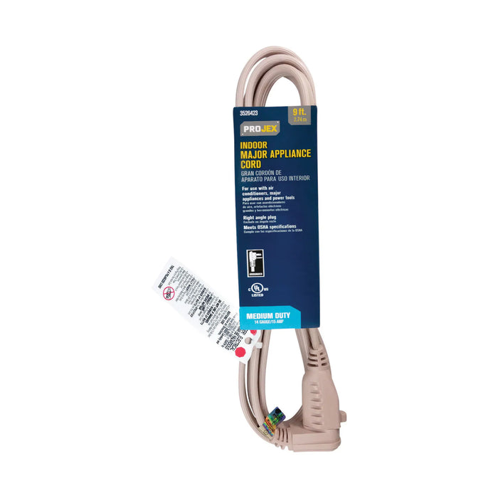 9' A/C and Appliance Extension Cord