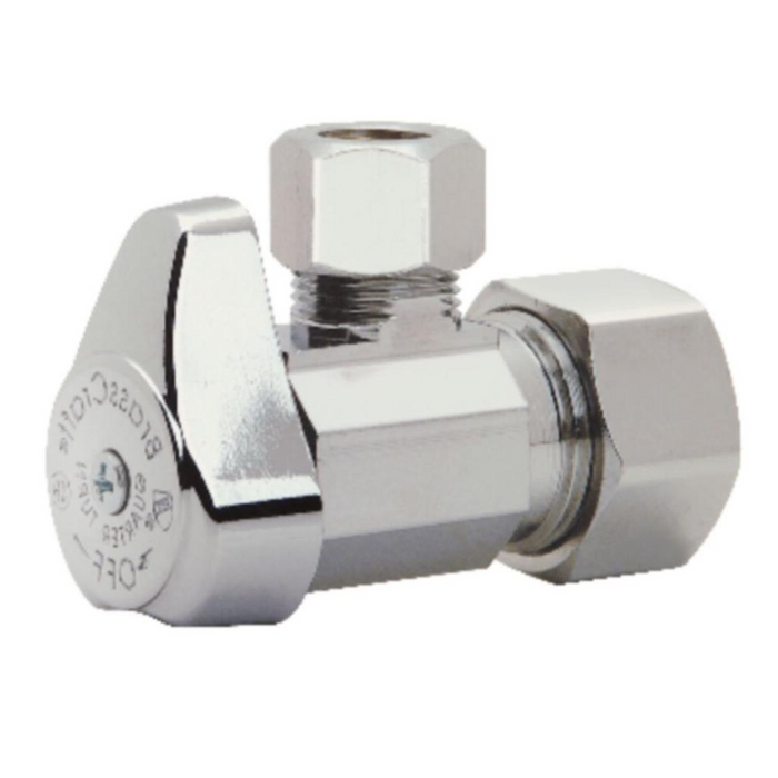 Comp. Angle Speedy Supply Valve - 1/4 Turn