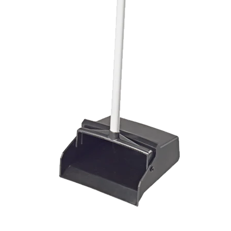 Black Lobby Dust Pan (Long Handle)