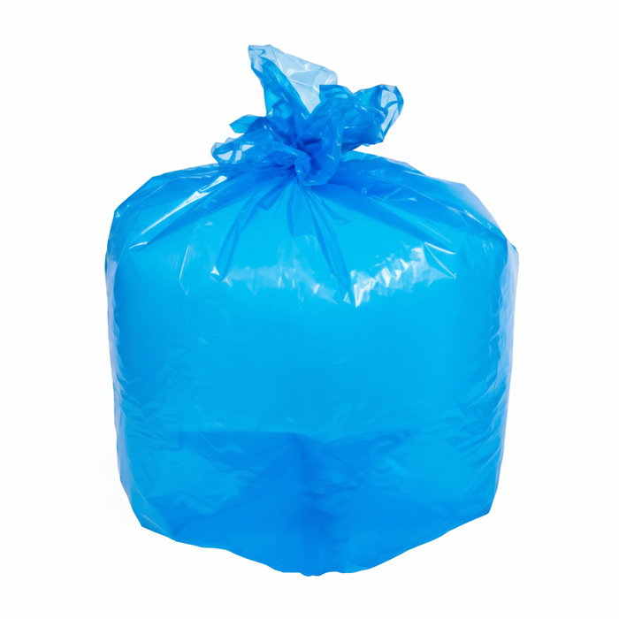 Blue 55 Gal Heavy Duty Can Liner 100/Cs (6725) 100/Bx BRB