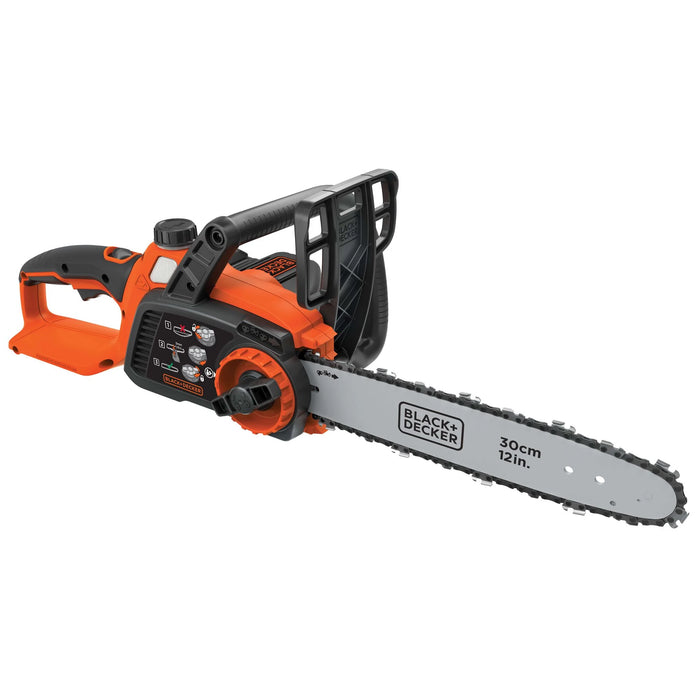 Black+Decker 12" Chainsaw, Battery Included, 2 Ah, 40 V, Lithium-Ion