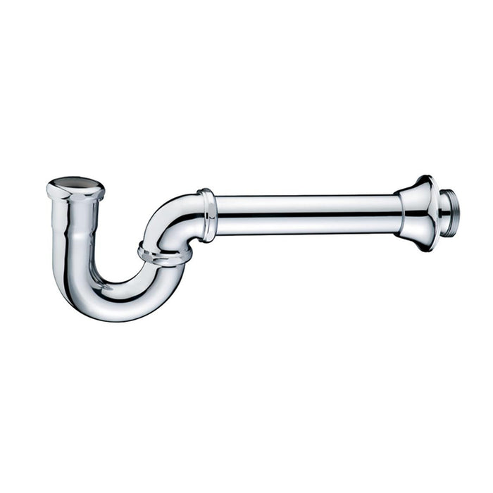 1-1/2" MILWAUKEE P-TRAP W/O CLEAN OUT - BRASS