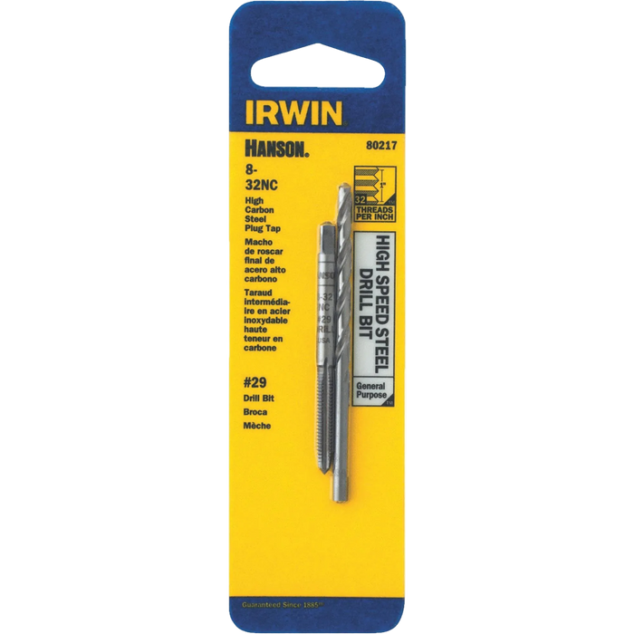 Comb. 8/32 Tap w/#29 Drill Bit