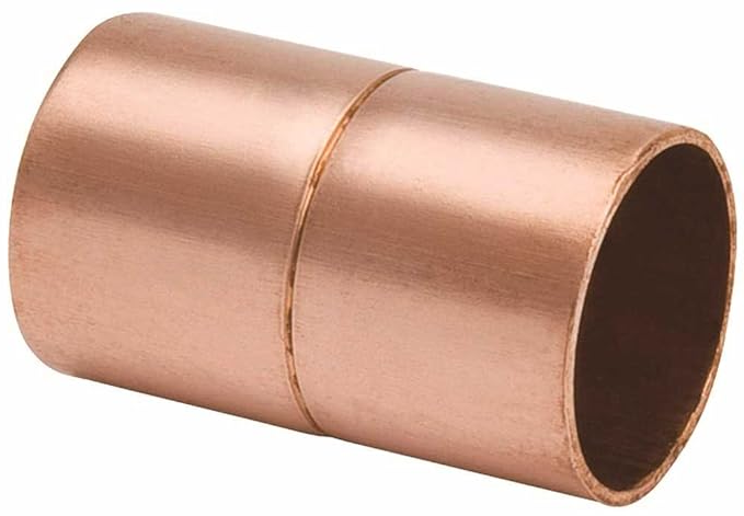 Copper Coupling w/ Stop
