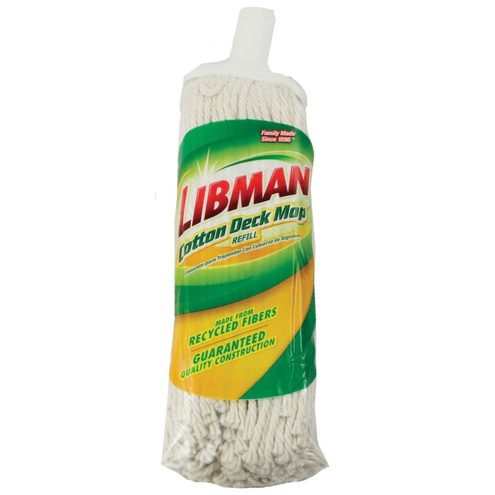 Cotton Deck Mop Head Refill for Libman 88 Mop