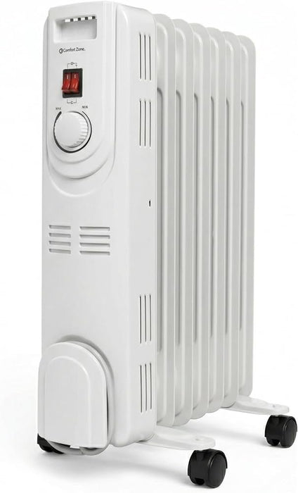 Comfort Zone Electric Oil-Filled Radiant Radiator Heater
