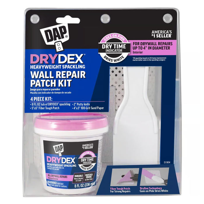 DAP DRYDEX WALL REPAIR PATCH KIT