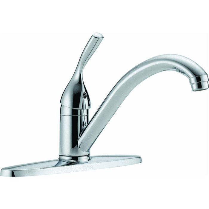 DELTA 100-DST SINGLE LEVER KITCHEN FAUCET - CHROME