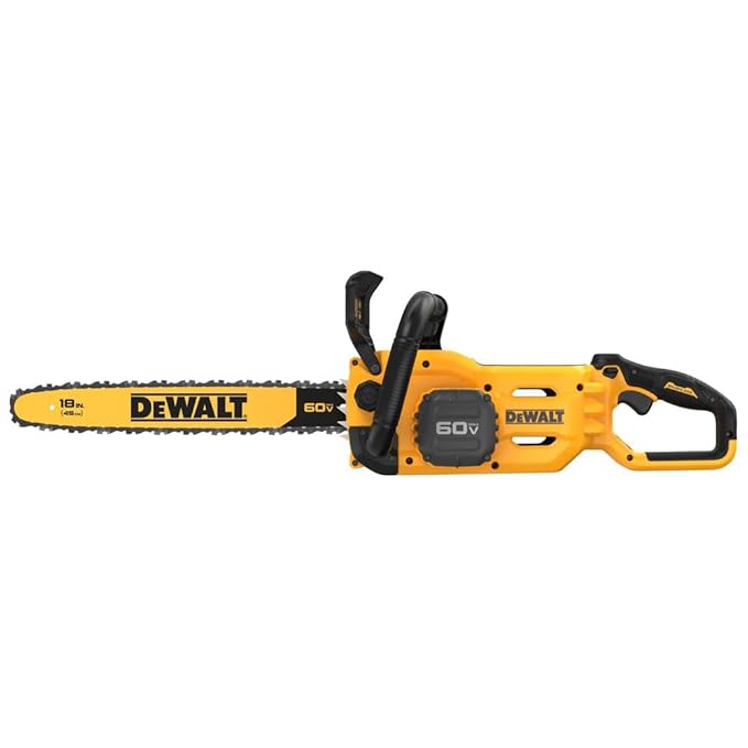 DEWALT 18" CHAINSAW - 60 V BATTERY OPERATED (TOOL ONLY)