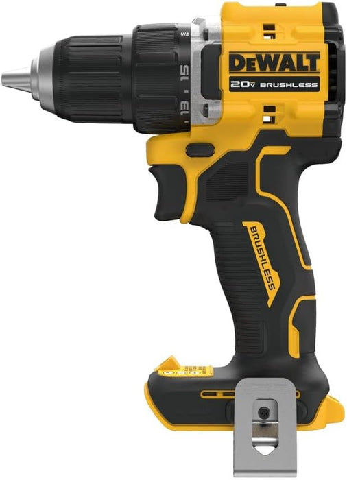 DEWALT ATOMIC 20V MAX 1/2" BRUSHLESS CORDLESS DRILL/DRIVER - TOOL ONLY
