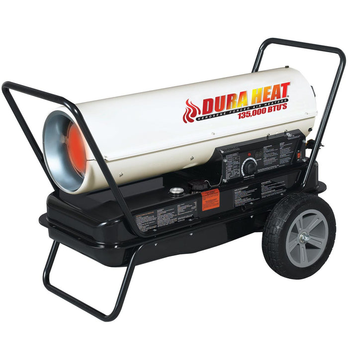 DURA HEAT KEROSENE FORCED AIR HEATER - 135,000 BTU