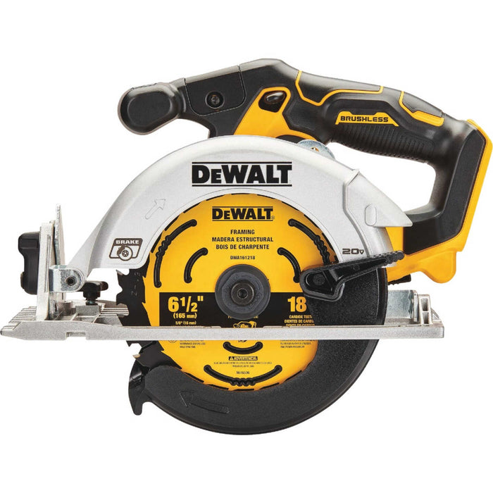 DeWalt 20V MAX 6-1/2 in. Cordless Brushless Circular Saw Tool Only