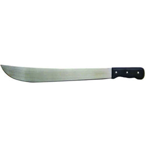 18" MACHETE CARBON STEEL w/ WOOD HANDLE