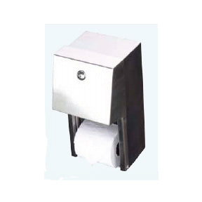 S/S Double Roll Toilet Paper Dispenser