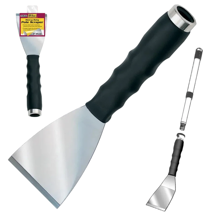 3" Heavy Duty Straight Pole Scraper