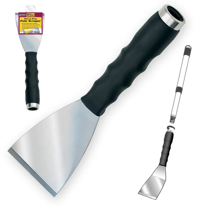 3" HEAVY DUTY STRAIGHT POLE SCRAPER