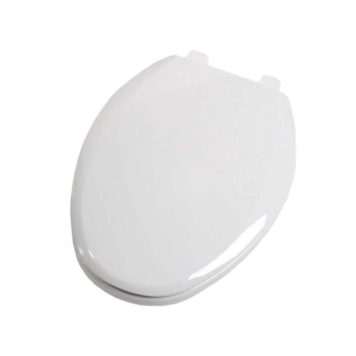 Elongated Plastic Toilet Seat 7672801 - White
