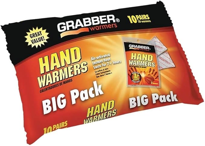 GRABBER HAND WARMERS - 10 PACK