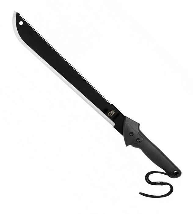 18" MACHETE CARBON STEEL w/ PLASTIC HANDLE