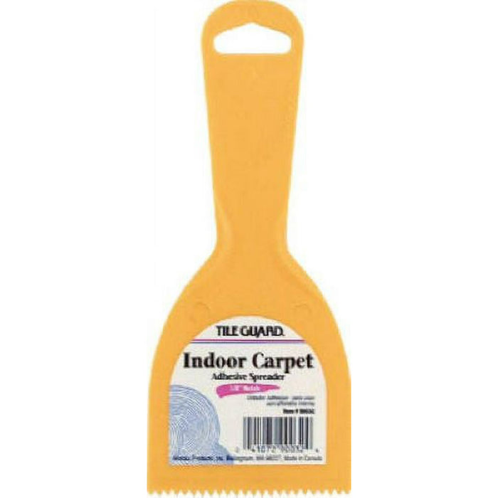 3" ADHESIVE SPREADER KNIFE WITH 1/8" KNOTCH FOR CARPET & VINYL TILE