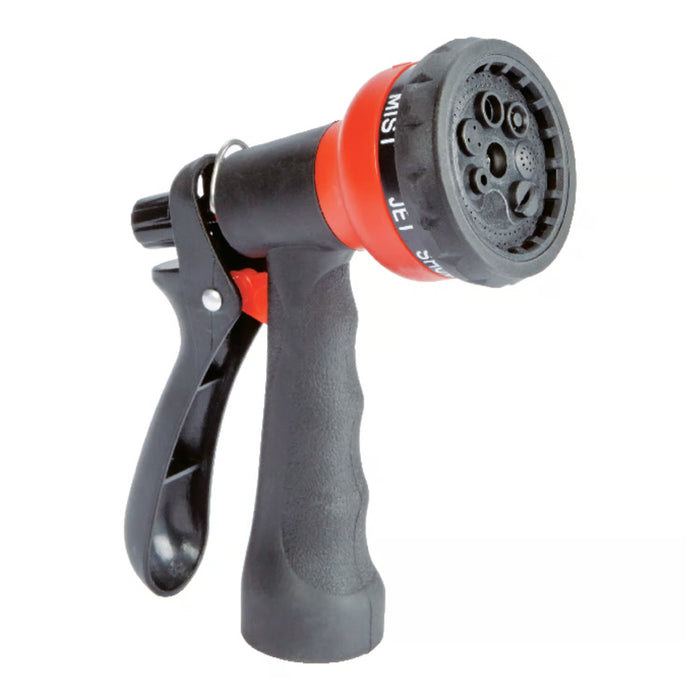 Home Plus 7-Pattern Adjustable Plastic Hose Nozzle