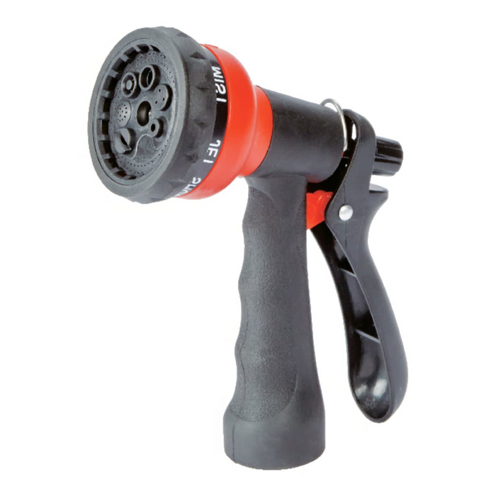 Home Plus 7-Pattern Adjustable Plastic Hose Nozzle