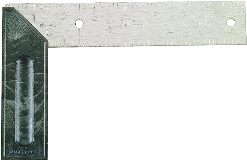 Johnson 8 in. L X 5-1/8 in. H Polystyrene Try Square