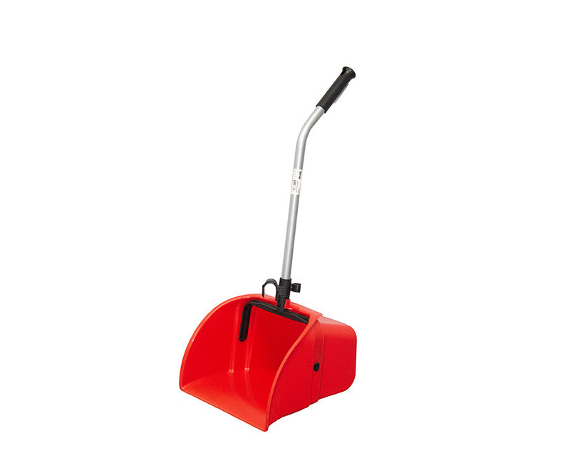 Large Heavy Duty Red Lobby Dustpan