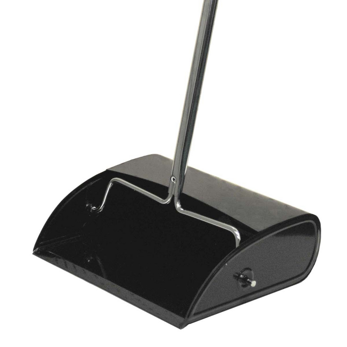 Metal Lobby Dust Pan w/ Handle