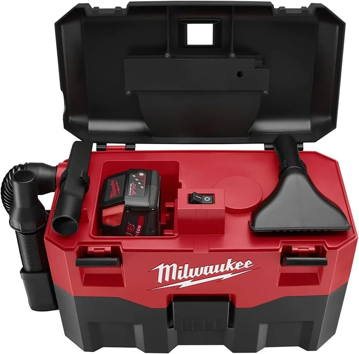 Milwaukee M18 0880-20 2 gal Cordless Shop Vacuum Tool Only 18 V