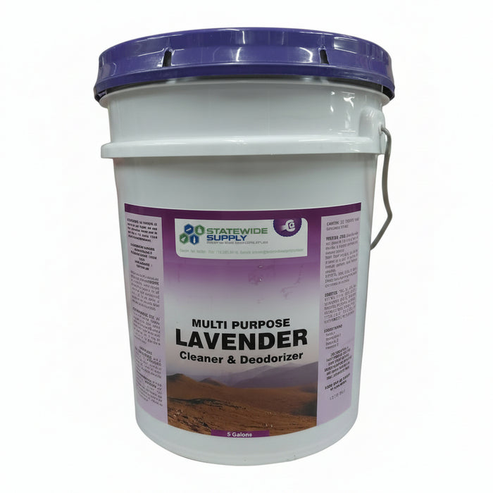 Lavender Multi Purpose Deodorant Cleaning Liquid 5 Gallon