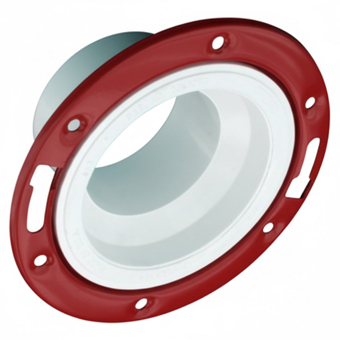 PVC Floor Flange w/ Metal