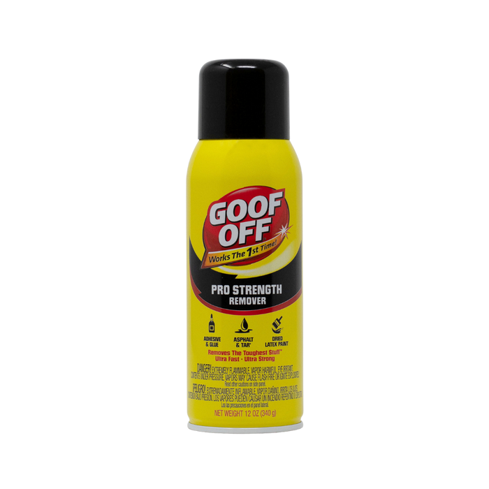 Goof Off 12 Fl. Oz. Professional Strength Latex Paint and Adhesive Remover