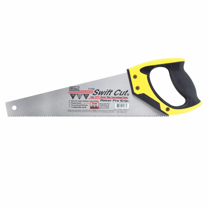SWIFT CUT HANDSAW w/ RUBBER ERGO GRIP