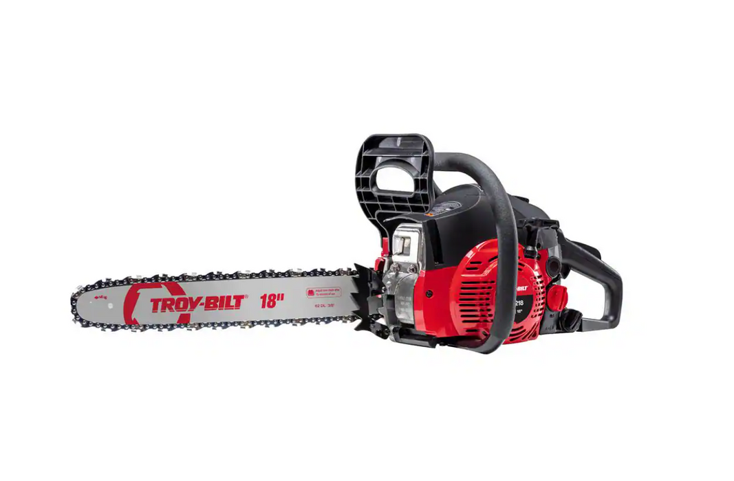 TROY BILT 18" 42 CC GAS POWERED CHAINSAW
