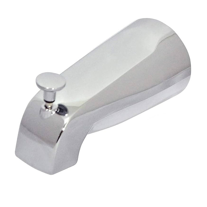 TUB SPOUT WITH FRONT DIVERTER - FRONT THREADED CONNECTION