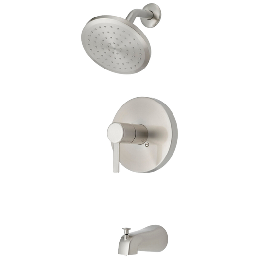 Single Handle Tub & Shower Faucet - Brushed Nickel