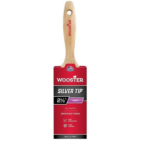 WOOSTER SILVER TIP STRAIGHT PAINT BRUSH