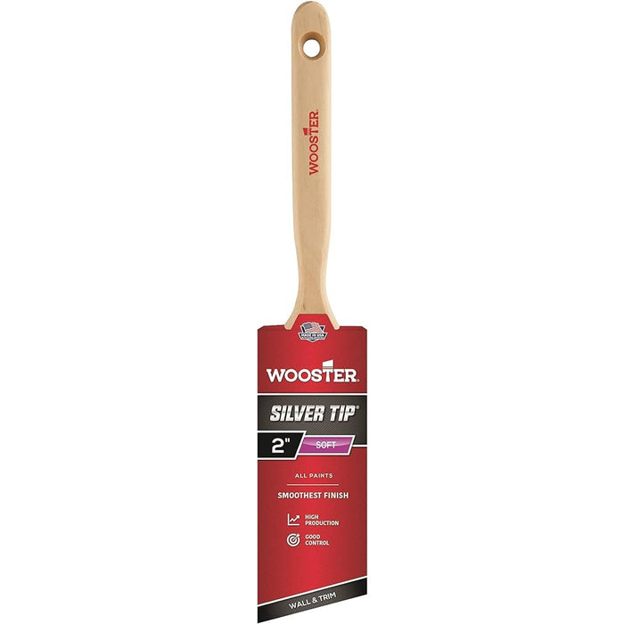 WOOSTER SILVER TIP ANGLE PAINT BRUSH