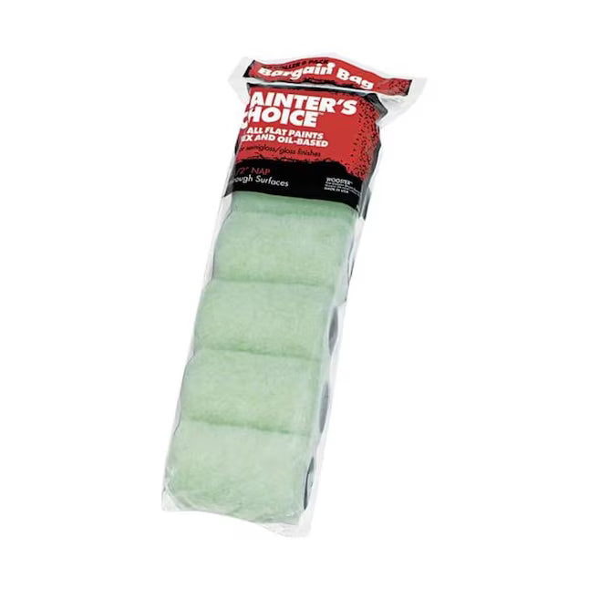 WOOSTER 4 X 1/2 PAINTERS CHOICE ROLLER COVER - 6 PK