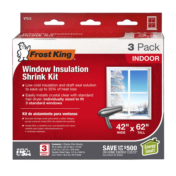 Window Shrink Insulation Kit