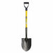 D-Handle Fiberglass Round Point Shovel