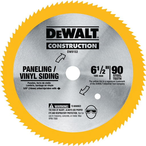 DeWalt 6-1/2" 90T Plywood Blade