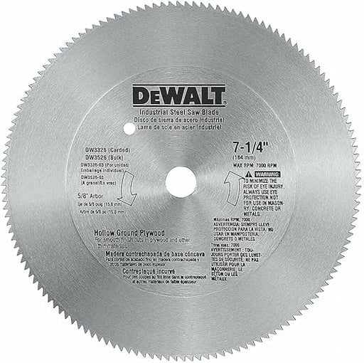 DeWalt 7-1/4" 20T Comb. Circular Saw Blade